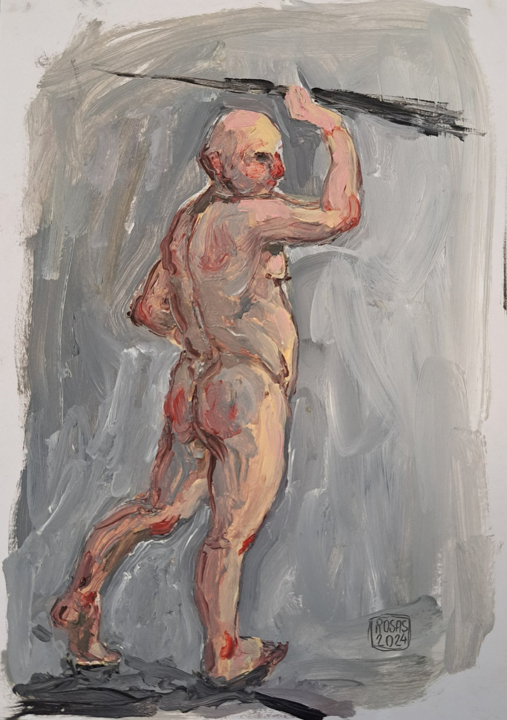 Hombre de pie — Alessandra Rosas