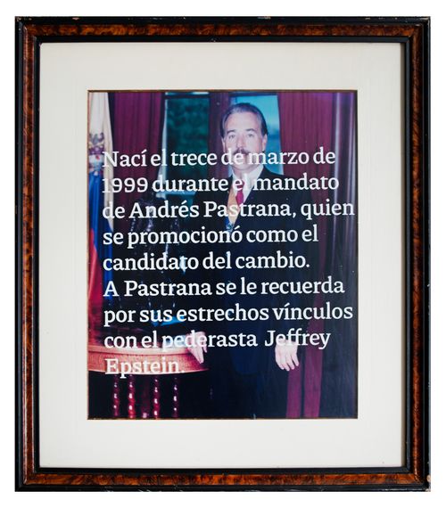  - Retratos oficiales en primera persona: Pastrana
