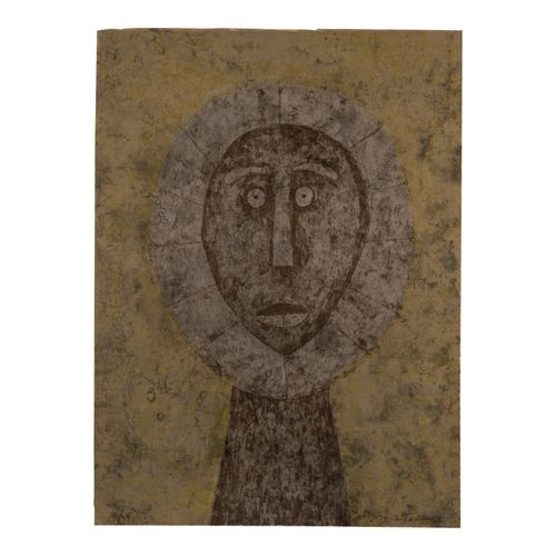 Cabeza en gris